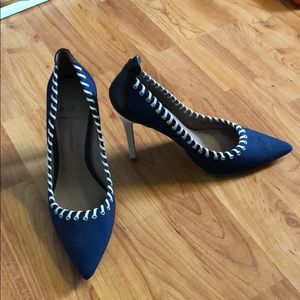 Aldo Rise x J.W. Anderson Navy High Heels